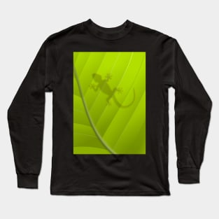 Backlit Gecko Long Sleeve T-Shirt